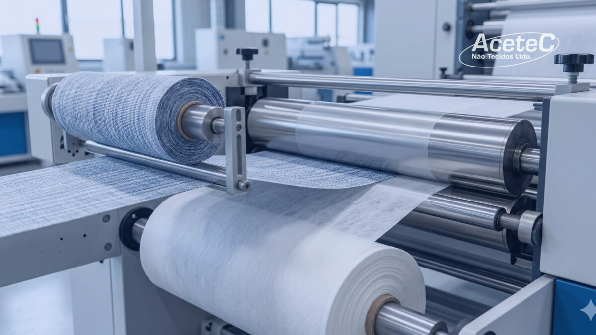 Dublar Tecido com TNT