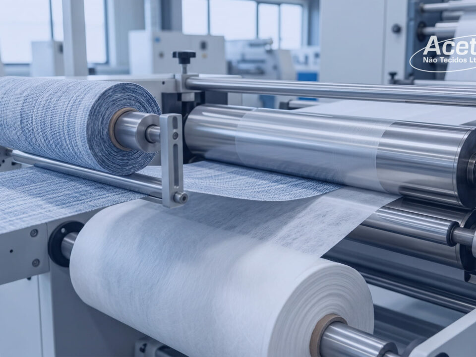 Dublar Tecido com TNT