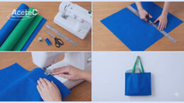 Passo a Passo – Como Fazer Sacola de TNT