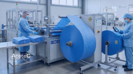 Produção de Aventais Descartáveis de Isolamento: a Importância de Escolher a Bobina de TNT Ideal