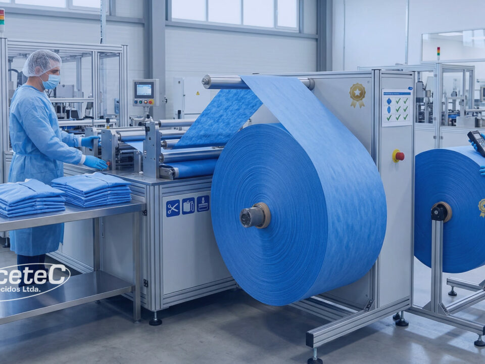 Aventais Descartáveis de Isolamento